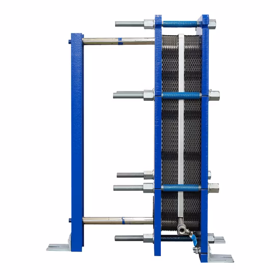 Total Liquid Industrial Air Cooler Plate Heat Recovery Exchanger