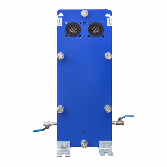 Total Liquid Industrial Air Cooler Plate Heat Recovery Exchanger