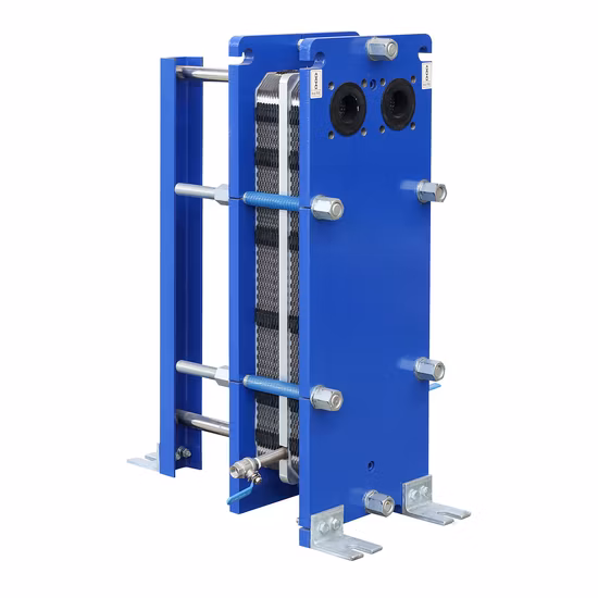 Total Liquid Industrial Air Cooler Plate Heat Recovery Exchanger