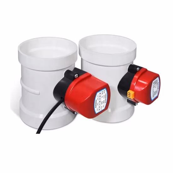 Belüftung: Motorisierte Luftkanalklappe aus verzinktem oder rostfreiem Stahl