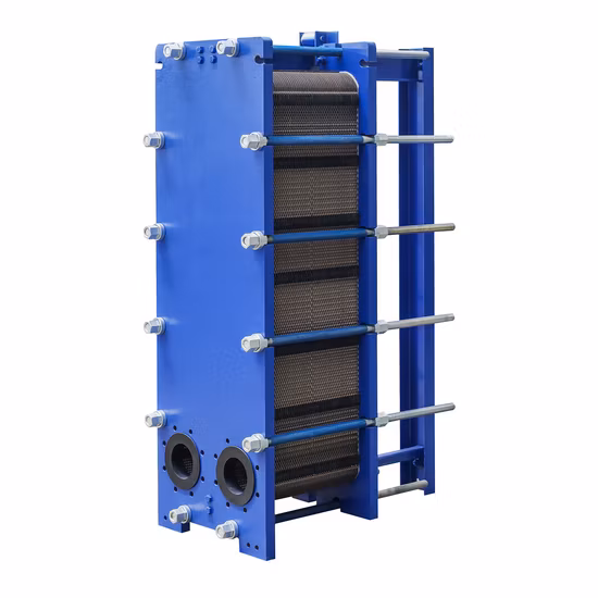 Total Liquid Industrial Air Cooler Plate Heat Recovery Exchanger